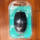 Logitech M100 Full Size Usb Corded Optical Mouse For Mac pc  Right Or Left Hand