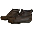 Rj Colt Moc Toe Chukka Boot Mens 11 5 Dark Brown Oiled Leather Upper Shoe