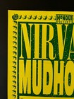 Original 1991 Nirvana Mudhoney Concert Poster 11   x17  Cobain Offest Print Psc