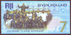 Fiji  7 Dollars 2016  nd 2017   Commemorative Issue  P 120  Gem Unc