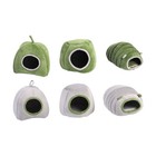 Guinea Pig Cozy Warm Plush Pet Tent Hamster House Bird Hideout Cave Bed Soft Et