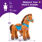 Ponycycle Ride On Horse Toy For 3-5 Kids Riding Pony Walking E337 Minimal Used