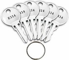 10-pack E114 Replacement Dispenser Keys Toilet Paper Paper Towel Soap Lock