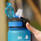 1l Motivational Water Bottle With Time Marker 32oz Leak-proof Bpa Free Gym Sport