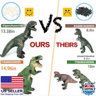  6-piece Large Soft Dinosaur Toy Set For Toddlers   Kids  3-5 Years  - Ideal For