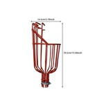 Best Garden Fruit Harvest Picker Metal Tong Padded Basket Red Usa Free Shipping