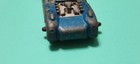 Vintage Shiny Blue Midgetoy Land Convertible Muscle Car Engine Behind Driver Car
