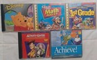 Lot Of 14 Children s Pc Educational Learning Cd-rom Games Disney Sesame Street