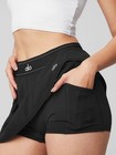Aio Yoga Style Tennis Skirt With Built-in Short Women s 2-in-1 Skort Sport Cloth