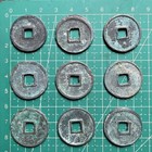 Lot Of 9 Pieces Ancient Chinese Coin Northern Song Dynasty Da Guan Tong Bao             