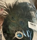 Peacock Feather Fascinator Hat Tea Hat