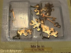 Dollhouse Miniature Hardware Brass Keyplates Set 1 12 Scale F46 Dollys Gallery