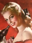 Coca Cola  Vintage Advertisement  rare 1997 Poster