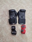 Title Boxing Pro Style Classic Gloves Black Red 18oz