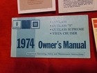 74 Oldsmobile Cutlasd Original Vintage Owners Manual Kit Very Complete Good Used