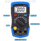 Digital Capacitance Meter Capacitor Tester 2000c 200pf-20mf Handheld Multimeter