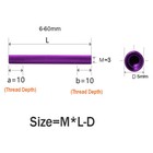 Diamond Grain M3-d5 Thread Sleeve Aluminium Alloy Round Nut Post Diy Part Pillar