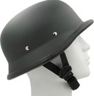 Motorcycle Half Face Helmet Open Face Scooter Novelty German Matt Black 2057