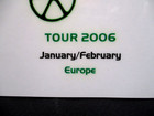 Oasis  Tour 2000  Europe January february  Itinerary Book  4 x 6  Laminate Cover