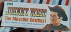 Vintage Marx Johnny West Brand New Repro Display Box Only  4 x7  