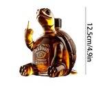 Turtle Tennessee Whiskey Jack Daniels Oak Wood Ipa Glass Decanter Desk Trophy