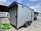 2026 Continental Cargo New 7x14 V-nose Motorcycle Trailer Enclosed Trailer Cargo
