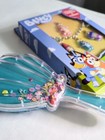 Bluey Jewelry Set Bracelet Charms Glitter Hairbrush Blue Sunglasses Child Gift