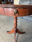Antique Duncan Phyfe Accent Table  Mahogany 