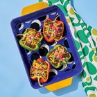 2pc Stoneware Rectangle Baking Dish With Removable Silicone Mat - Tabitha Brown 