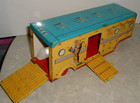 Vintage  Marx Pressed Tin Litho Roy Rogers Trigger Horse Trailer Only