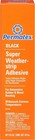 Black Super Weatherstrip Adhesive 5 Oz - Extreme Weather   Chemical Resistance