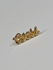 Coors Beer Lapel Pin Very Small Size Gold Color Metal 