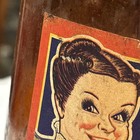 Vintage Dad   s    mama Size    Root Beer Quart Bottle No Cap Paper Label  Usa  8a
