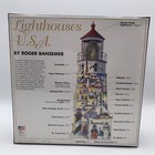 Vintage Usa Lighthouse Jigsaw Puzzle 600  Pieces America Ocean New Sealed Read