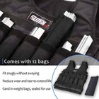 Adjustable Weighted Vest With Weights Included Strength Training Vests For Me   