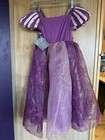Disney Store Rapunzel Costume Dress Up Princess Tangled Purple Halloween New 5 6