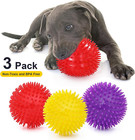 3 Colors 4 5    Heavy Duty Squeaky Dog Toy Balls  Medium large  Aggressive Chewers