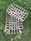 Set Of 2 Long Tobacco Baskets Country Farmhouse Decor