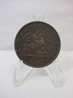 1857 Bank Of Upper Canada 1 2 One Half Penny Copper Bank Token Km  Tn2