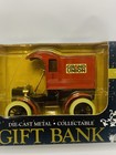 Ertl Grand Union 1905 Ford Delivery Car Diecast Metal Coin Gift Bank Red Usa Nos