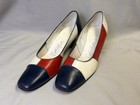 Lot Of 6 Pairs Of Womens Shoes Pumps Estate Find 60s   70s Size 9-10