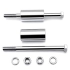 2   Inch Rise Handlebar Risers Extension For Harley 1-1 4   Handlebars Chrome