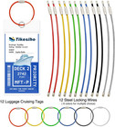 Cruise Luggage Tags  Cruise Essentials Holders For Cruise Travel 12 Pack For Ncl
