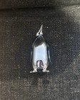 Saturno Silver Penguin Figurine  large 