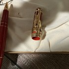 Aurora Special Edition Firenze Ball Point Pen Ruduitry Gold Trim