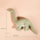 Dogs Pet Soft Plush Dinosaur Buddy Relax Toys Squeaky Durable Chew Plushie