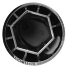 Lug Nut Covers 33mm Spear Push On Chrome Plastic 4 1 2  Tall Gg 10241 Set Of 20