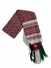 Jordan - Palestinian Kuffiyeh Red Neck Scarf                                     