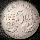 Canada 1929 - 5 Cents - George V Km 29
