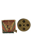 Vintage Disney Mickey Mouse Cine Art Films 16mm Movie Film Reel Box 1505-a Kongo